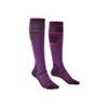 Juniorské podkolenky Bridgedale Ski Mountain purple-grey