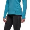 Dámská mikina Black Diamond Coefficient QZ Hoody Cerulean Blue