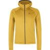 Pánská fleecová mikina Montura Fadis Grid Hooded Maglia mustard