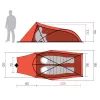 Stan Hannah Hawk 2 Snow mandarin red II
