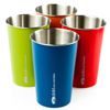 Set hrnků GSI Glacier Stainless Pint Set 500ml multi color