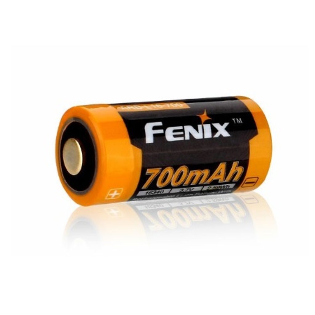 Namche.cz - Dobíjecí USB baterie Fenix RCR123A / 16340 High Current  (Li-ion) - Fenix - Solární panely, baterky, nabíjení - Elektronika,  čelovky, orientace, Turistika a kemping - Outdoor in one door