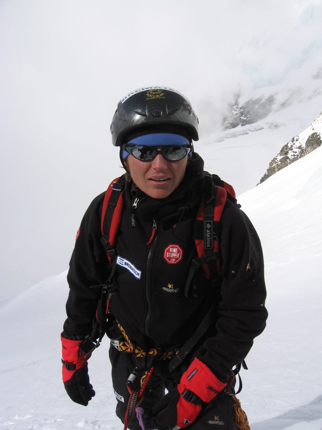 Soňa, Everest 2005, severní stěna, Hornbain kuloár