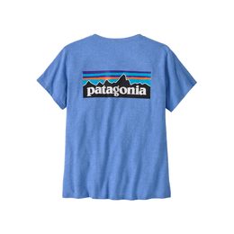 Dámské triko Patagonia KR P-6 Logo Responsibili-Tee ABNB