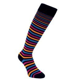 Dámské podkolenky RS Pruhované oranžová