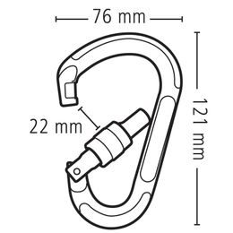 Lano Singing Rock Hero Dry 9,6mm modré 50m