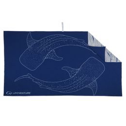 Rychleschnoucí ručník Lifeventure Recycled SoftFibre Trek whale