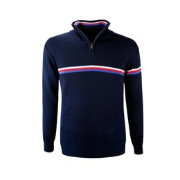 Svetr Kama Merino 4056 tmavě modrý