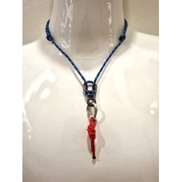 Přívěsek Sampaoli Set Double Rope BR-RH-GO-RU green&red