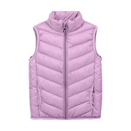 Dětská vesta Color Kids Quilted, packable, lavender mist