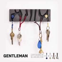 Věšák na klíče Fujfuj Classic Dark Concrete Gentleman