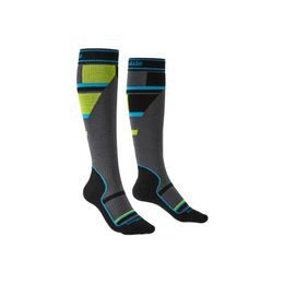 Juniorské ponožky Bridgedale Ski Mountain grey/green