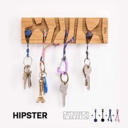 Věšák na klíče Fujfuj Classic Oak Wood Hipster