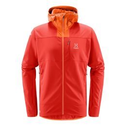 Bunda Haglofs L.I.M Hybrid softshell červená