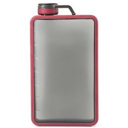 Láhev GSI placatka / likérka Boulder Flask 473ml haute red