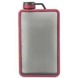 Láhev GSI placatka / likérka Boulder Flask 475ml haute red