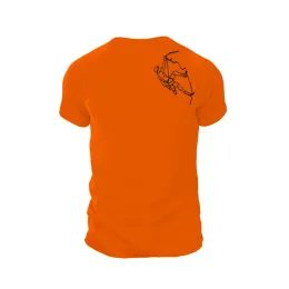 Triko Nanosilver KR Climber oranžová