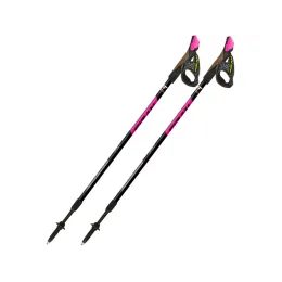Skládací hole Fizan NordicWalking Speed pink