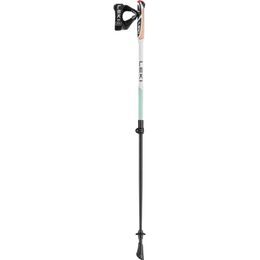 Skládací hole Leki NordicWalking Spin Shark SL white-smokegreen dark anthracite