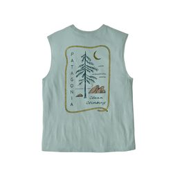 Dámské tílko Patagonia Clean Climb Roots Boxy Organic Tank TMBL