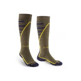 Podkolenky Bridgedale 24 Ski Midweight+ olive/navy/745