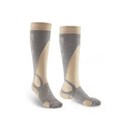 Dámské podkolenky Bridgedale 24 Ski Lightweight gray/nature/389