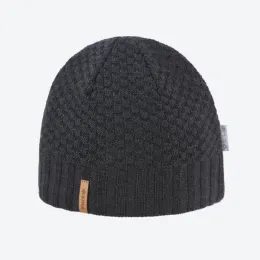 Čepice Kama Merino pletená AW63 tmavě šedá