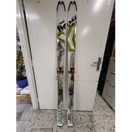 Bazar Skialpové lyže Hagan 181cm s vázáním bez brzdiček a botami Dynafit