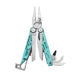 Multitool Leatherman Signal aqua stainless