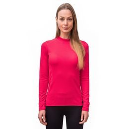 Dámské triko Sensor DR Merino Active Stoják Zip lilla