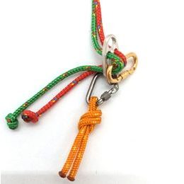 Přívěsek Sampaoli Friend BR-GO-RH green enameld black sling