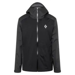 Bunda Black Diamond Treeline Rain Shell black