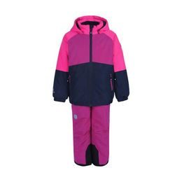 Dětský Ski Set colorblock Color Kids AF 10.000 festival fuchsia