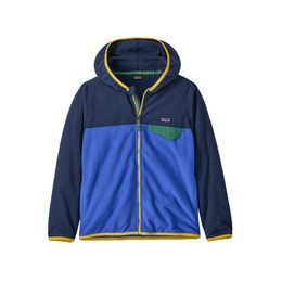 Juniorská bunda Patagonia Micro D Snap-T EDBL