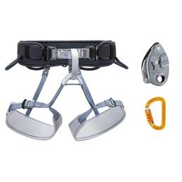 Lezecký set Petzl Kit Corax GriGri Sm´D dark grey