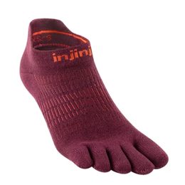 Dámské prstové ponožky Injinji Run NoShow LW Coolmax mahogany