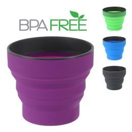 Sklenice GSI Outdoor skládací set 2ks plast bílé