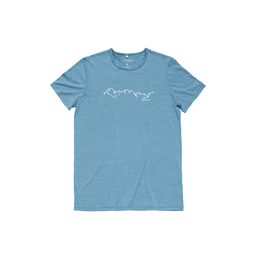 Pánské triko Devold KR Active Skyline Tee skyblue