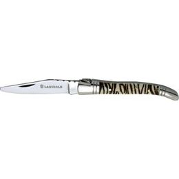 Dětský nůž Laguiole DUB060 ocel 9cm, kost se vzorem zebra
