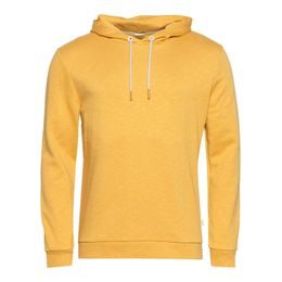 Pánská bavlněná mikina Chillaz Sapporo Mountain Logo Hoody ochre