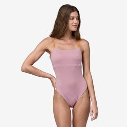 Jednodílné plavky Kulani Kinis Ribbed Cheeky Level Mango