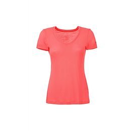 Dámské triko super.natural KR Base Tee 140 coral rose