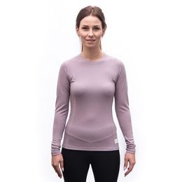 Dámské triko Sensor DR Merino Active Stoják Zip lilla