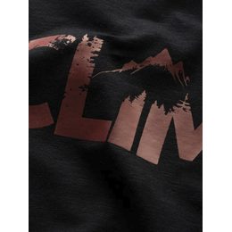Pánská bavlněná mikina Chillaz Sapporo Mountain Logo Hoody ochre