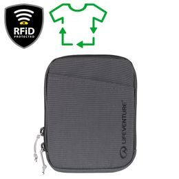 Peněženka RFiD Travel Neck Pouch Recycled grey