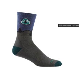 Ponožky DarnTough Micro Crew Lightweight with Cushion PCT forest