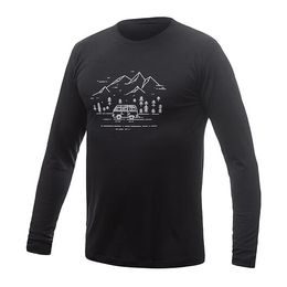 Triko Sensor DR Merino Active PT Van Life černá