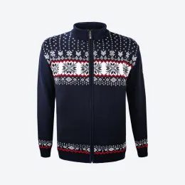 Svetr Kama Merino 3054 tmavě modrá