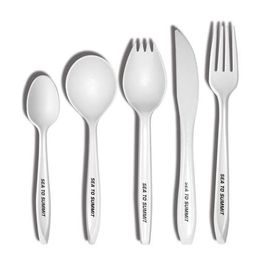 Sklenice GSI Outdoor skládací set 2ks plast bílé