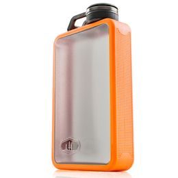 Láhev GSI placatka / likérka Boulder Flask 295ml orange